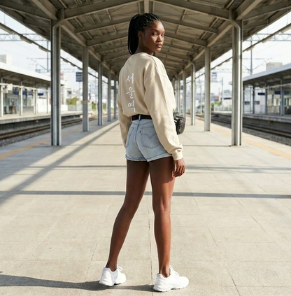Sweatshirt 서울역 Seoul Station